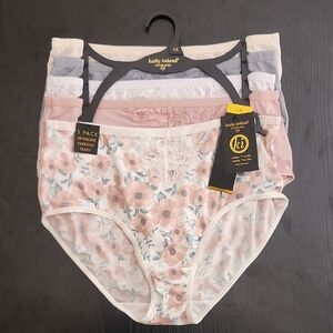 Kathy Ireland Floral and Solid Panty Collection